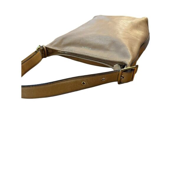 Coach Legacy Tassel Shoulder Bag 19889 Beige Tan Leather Large Tote Vintage - Picture 9 of 13